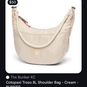 Cotopaxi Cream Shoulder Bag